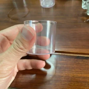 Transparent Cosmetic Lid (PC Injection Molding)